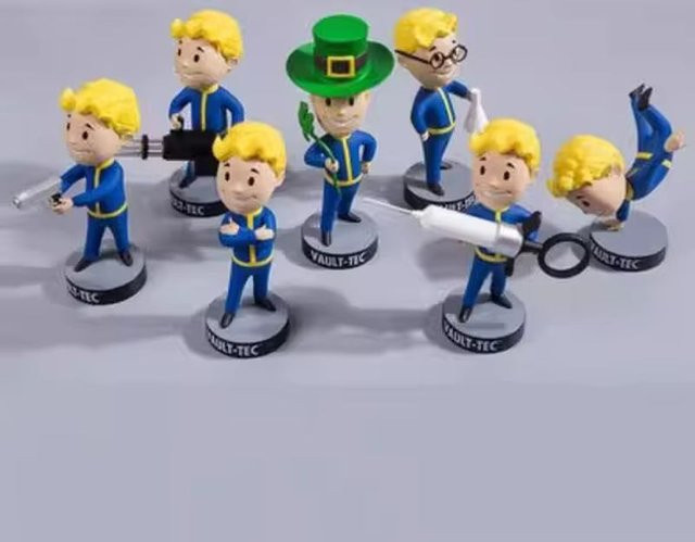 Bandai Vault Boy, Actionfigur, Einzelfigur, Kunststoff - Bild 1