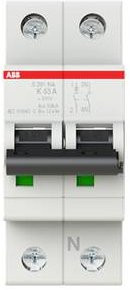 ABB S201-K63NA Leitungsschutzschalter 63A 230V 2CDS251103R0607 - Bild 1