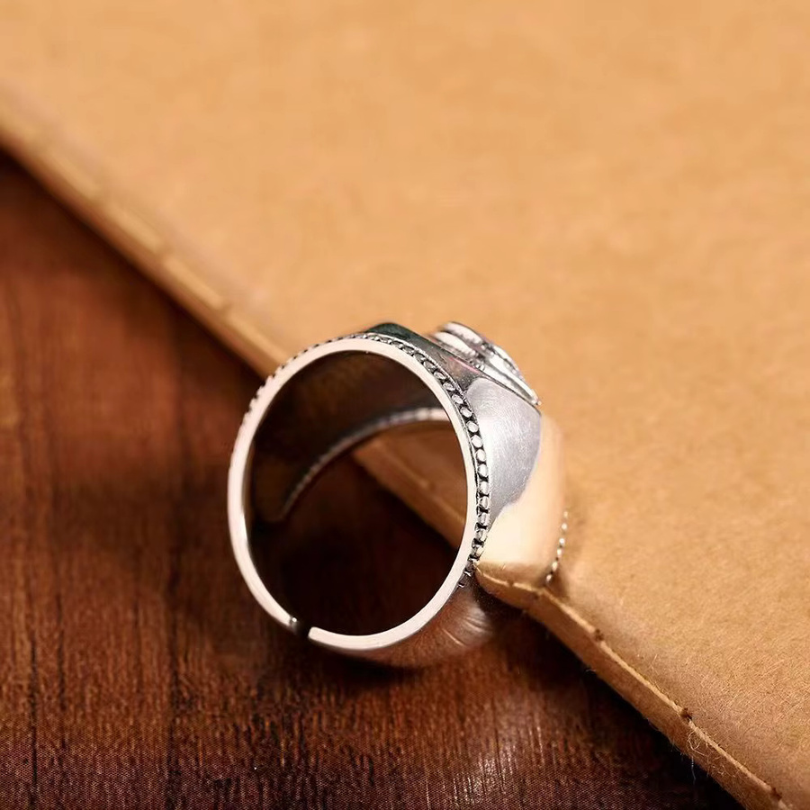 BJXMOSO Ring 925 Silber, Vintage, Unisex - Bild 2