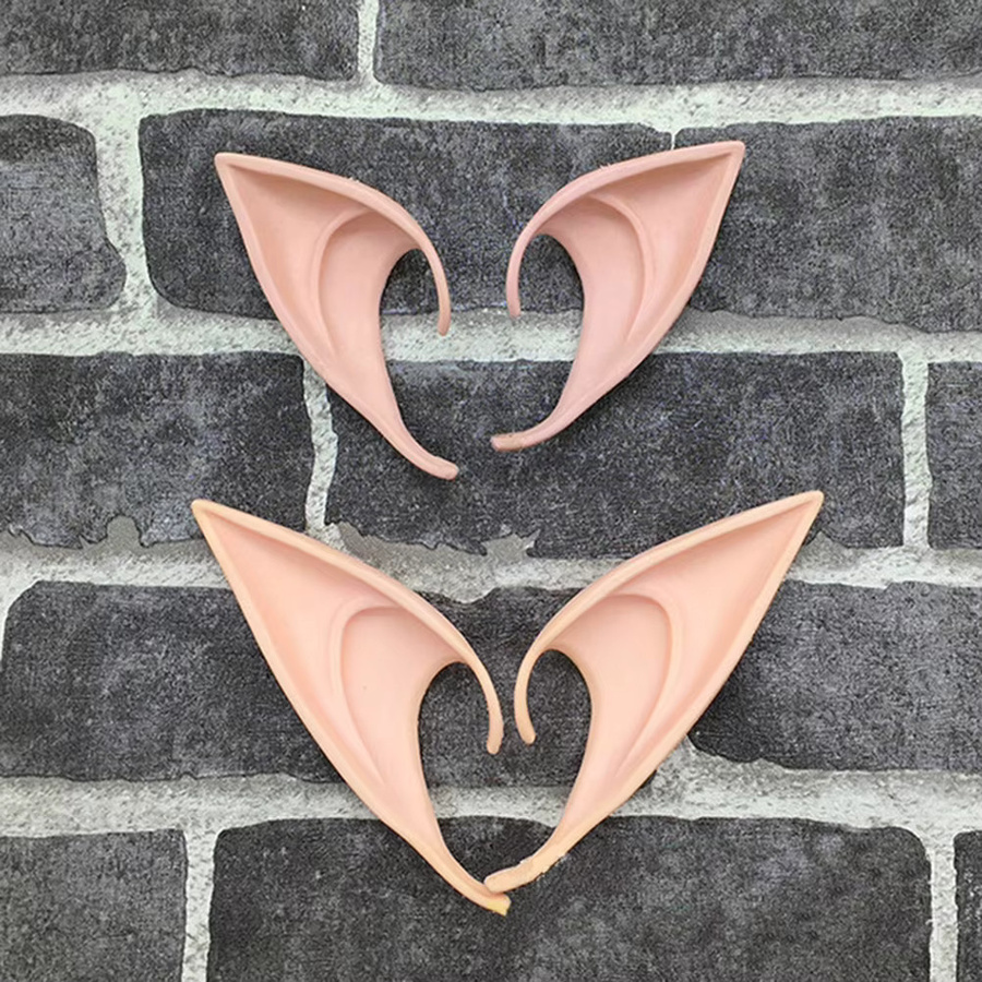 Engel-Elfenohren Latex, Unisex - Bild 3