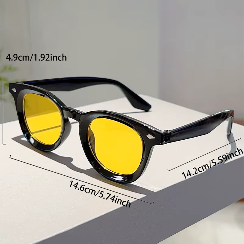 KAMMPT Runde Sonnenbrille, Vollrand, Kunststoff, Damen - Bild 2