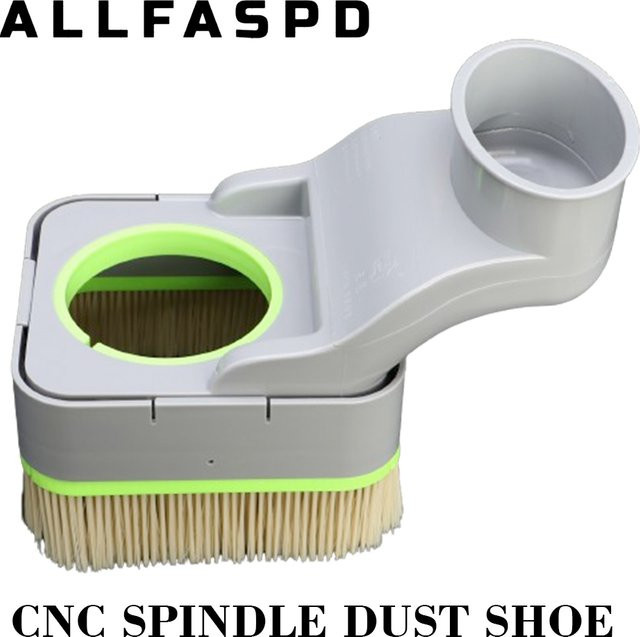 ALLFASPD Staubschutzhaube für CNC Spindel und Graviermaschinen in Schwarz und Grau, Durchmesser: 70 mm, 75 mm, 80 mm, 85 mm, 90 mm, 100 mm - Bild 1