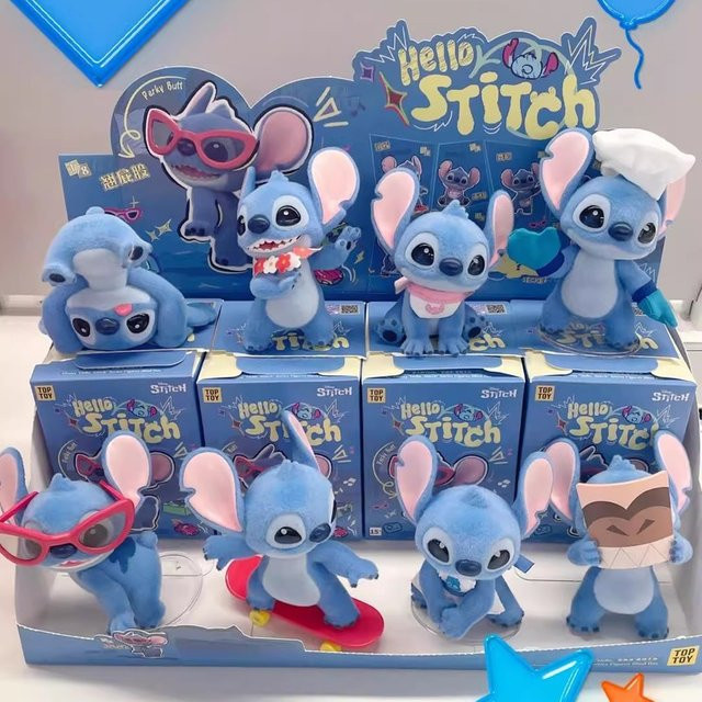 Bandai Disney Hello Stitch Blindbox, Puppenornamente, Bunt / Mehrfarbig - Bild 1