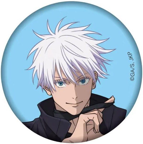 Yiran toy 1 Jujutsu Kaisen Gojo Satoru Blech Anstecknadeln ab 14 Jahren - Bild 1