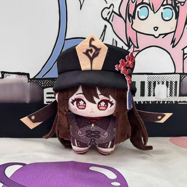 Genshin Impact Kaeya Tartaglia Hu Tao Citlali Plüschtier Rucksackanhänger, 10cm, ab 14 Jahren - Bild 1