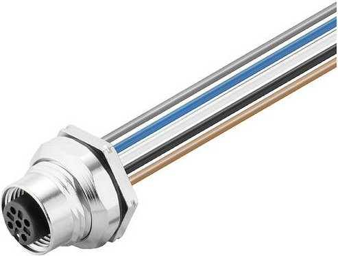 Weidmüller Sensor-/Aktor-Einbausteckverbinder 1233320000 in Silber - Bild 1