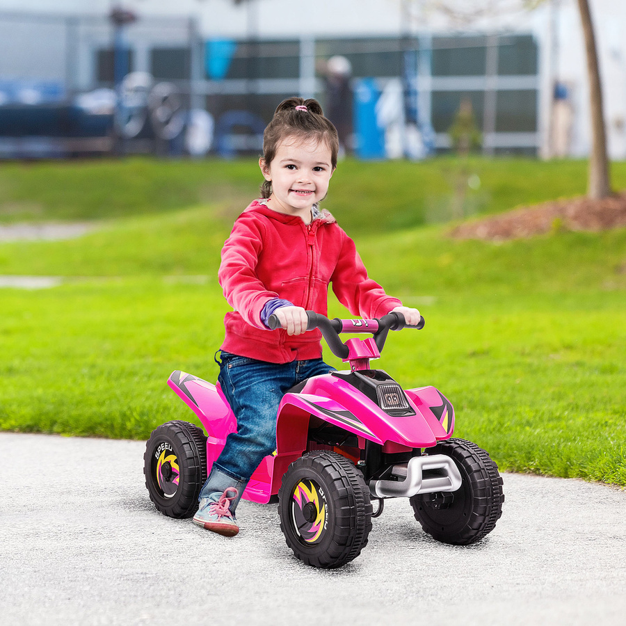 HOMCOM Kinder Quad Elektro 6V, Rosa, ab 1,5 Jahre - Bild 2