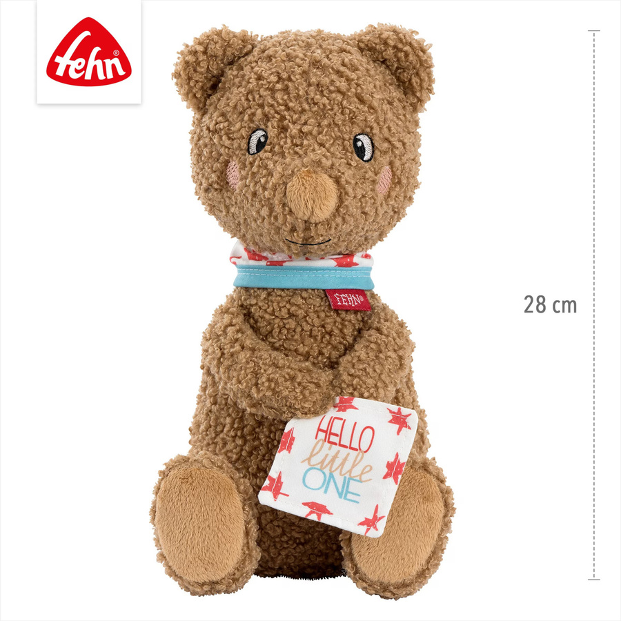 Fehn Hello little One Bär Fred, Kuscheltier, 28cm, ab 0 Jahre - Bild 3