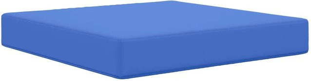 vidaXL Sofakissen für Draußen Türkis aus Polyester B/B/H: 60 x 60 x 8 cm - Bild 1