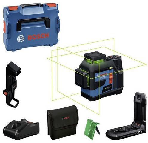 Bosch Professional Akku-Linienlaser GLL 12V-100-33 CG mit 1 x Akku GBA 12V 2.0Ah in L-BOXX - Bild 1