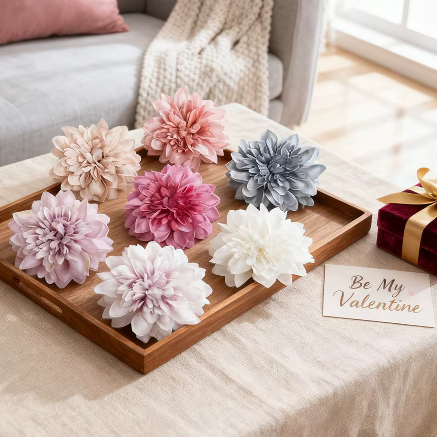 20 Stück Künstliche Rosen Köpfe in Multicolour für Hochzeit, Garten und DIY Dekorationen - Bild 2