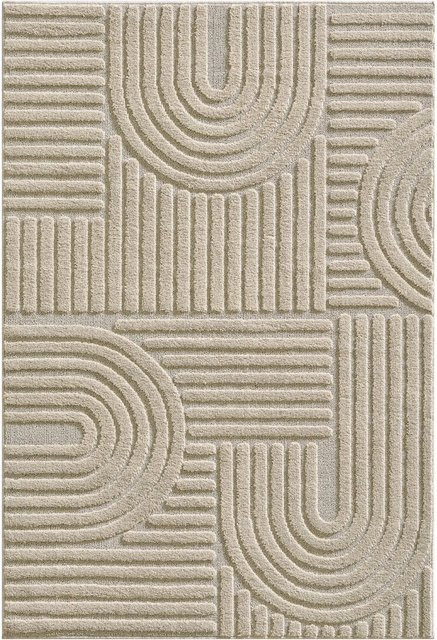 Ayyildiz Kurzflorteppich Art 1121 in Beige im Boho-Design, B: 200 cm, L: 290 cm - Bild 1