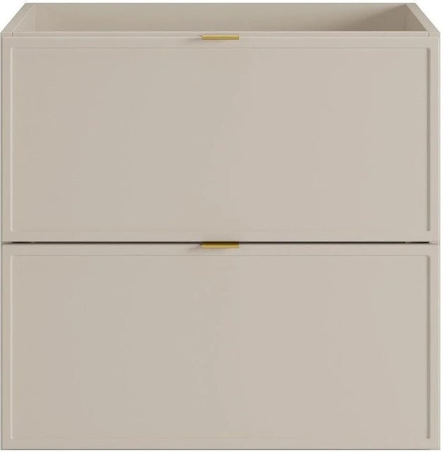 Waschbeckenunterschrank Vente-unique Ondil in Beige/Cashmere, B/T/H: 60 x 45 x 60 cm - Bild 1