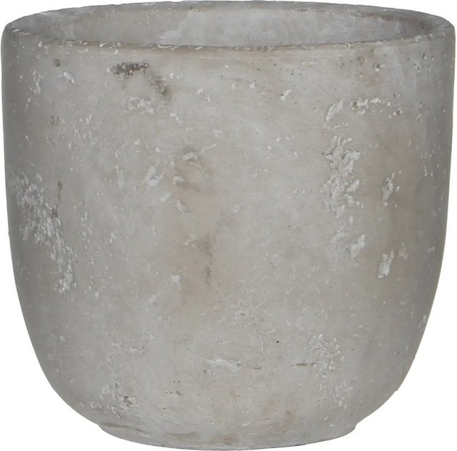 Mica Pflanzgefäß Jimmy für den Tisch, Hellgrau, Durchmesser: 15,5 cm - Bild 1
