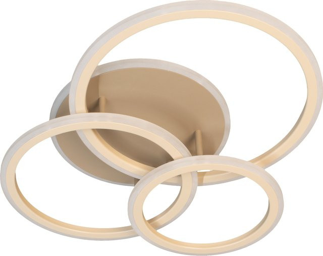 Fischer & Honsel Deckenleuchte GELDER LED dimmbar in Metall aus Beige, Grau oder Gold/Messing - Bild 1