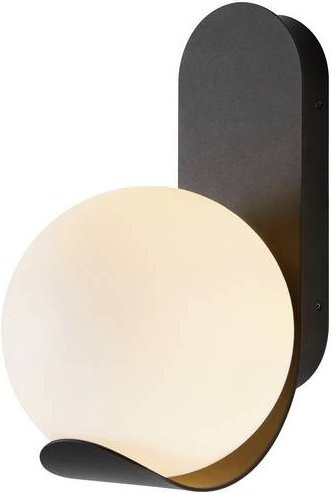 Nordlux Dalius Wandleuchte E27 in Schwarz im Art-Déco-Stil mit Up-Down-Lichtfunktion - Bild 1
