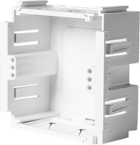 KOPOS KP 80 PK HB Brüstungskanal Geräteeinbaudose, Weiß, 2 Stück, B: 80,2 mm, H: 71 mm, T: 37 mm - Bild 1