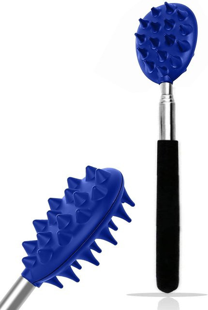 DHDH Ausziehbarer Kaktus-Rückenkratzer, Blau, Unisex - Bild 1