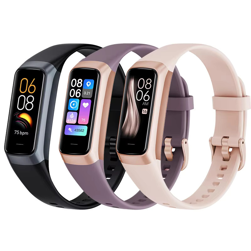 LIGE Smartwatch mit AMOLED-Display als Fitness-Armband für Damen und Herren in Schwarz mit SpO2-Messung und Wasserfestigkeit für iOS und Android - Bild 6