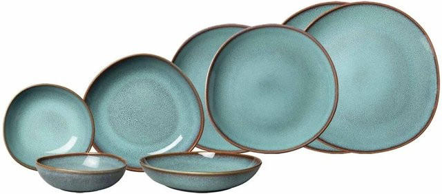 Villeroy & Boch like. by Lave Einsteiger-Set 8-teilig Glacé in Weiß aus Steinzeug - Bild 1