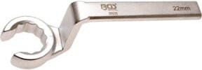 BGS Spezial-Ringschlüssel für Lambdasonden, offen, SW 22 mm, silber - Bild 1