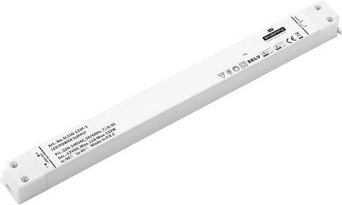 Dehner Elektronik SL 150-12VF-1 LED-Trafo LED-Treiber Konstantspannung 150W 11A 12 V/DC in Weiß - Bild 1