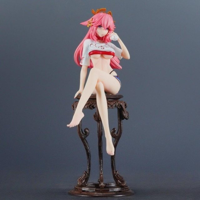 Yiran toy 1 Genshin Impact Yae Miko Actionfiguren, PVC Statue, ab 14 Jahren - Bild 1