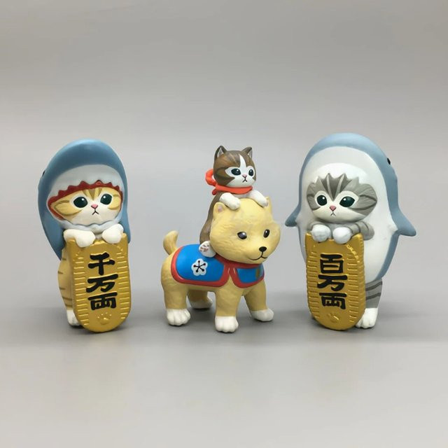 Mofusand Glückskatze Actionfigur, Einzelfigur - Bild 1