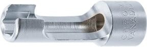 BGS Spezial Steckschlüssel-Einsatz geschlitzt, Antrieb 3/8 Zoll, SW 8 mm, Silber - Bild 1