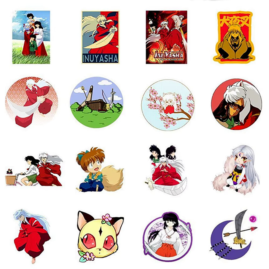 Bandai Inuyasha Anime-Aufkleber, Charaktermodell, 1-teiliges Set - Bild 3