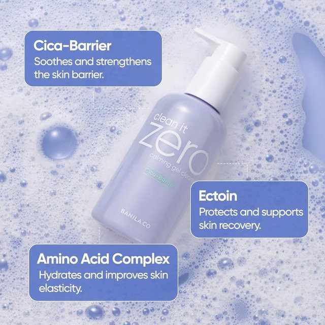BANILA CO Clean It Zero Anastatica Gel Cleanser, Ceramid, Empfindliche Haut - Bild 1