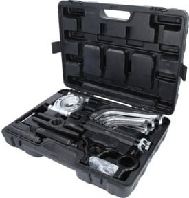 KS Tools Hydraulischer Abziehersatz 2-armig und 3-armig, 22-teilig aus Stahl - Bild 1