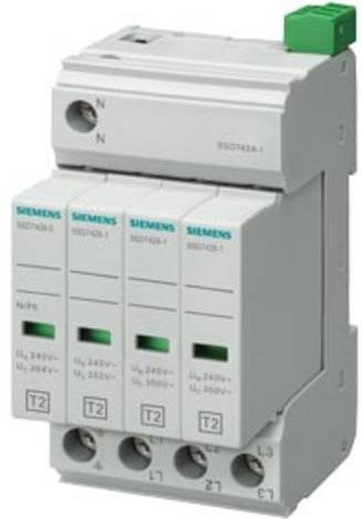 Siemens Überspannungsschutz-Ableiter 5SD7424-1 in Grau mit 40 kA - Bild 1