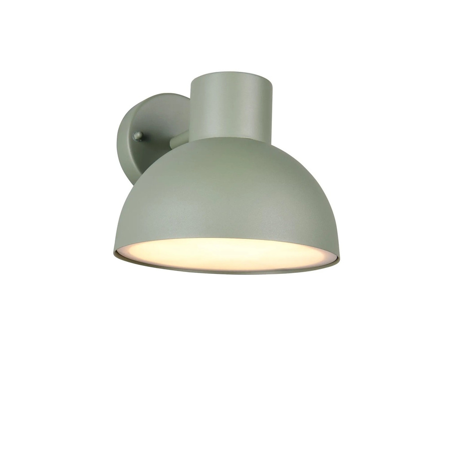 Trio LED-Wandleuchte Elbe in Grün aus Aluminium im Retro-Design für Balkon und Terrasse, B/T/H: 20 x 18,5 x 24 cm - Bild 2
