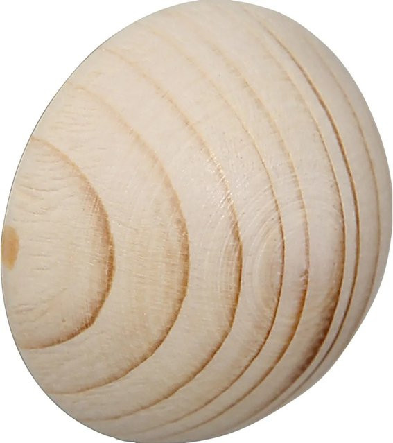 Dieda Endkappe aus Fichte für Holzhandlauf, Farbe Beige, Durchmesser: 40 mm - Bild 1