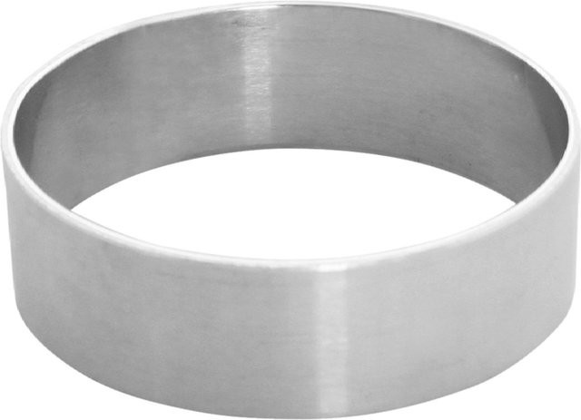 Schneider Dessert- und Tortenring aus Edelstahl in Silber, H: 8 cm, Ø: 8 cm - Bild 1
