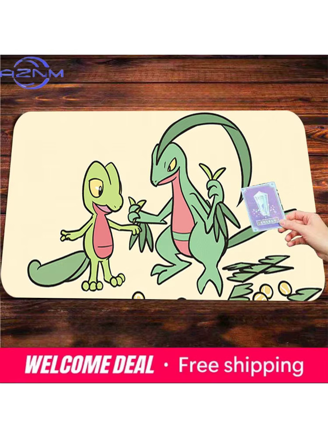 Potdemiel Treecko & Grovyle Evolution Line TCG Gaming-Schreibtischunterlage, Mehrfarbig - Bild 6