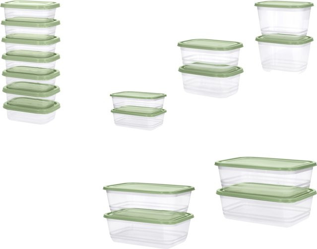 SILVERCREST Frischhaltedosen-Set 17tlg. in Mint - Bild 1