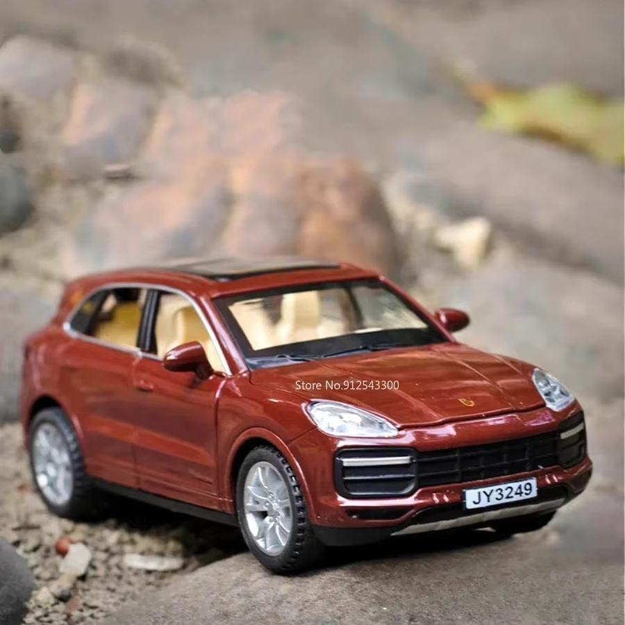 RMZ city Cayenne Turbo 911 GT3, Modellauto, 1:32, Metall, mit Licht und Musik - Bild 2