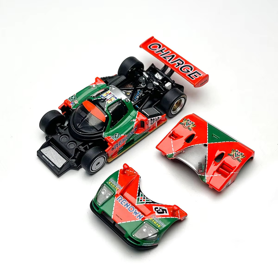 POPRACE 787B LeMans Rennwagen, Automodell, 1:64, Metall, Mehrfarbig - Bild 3