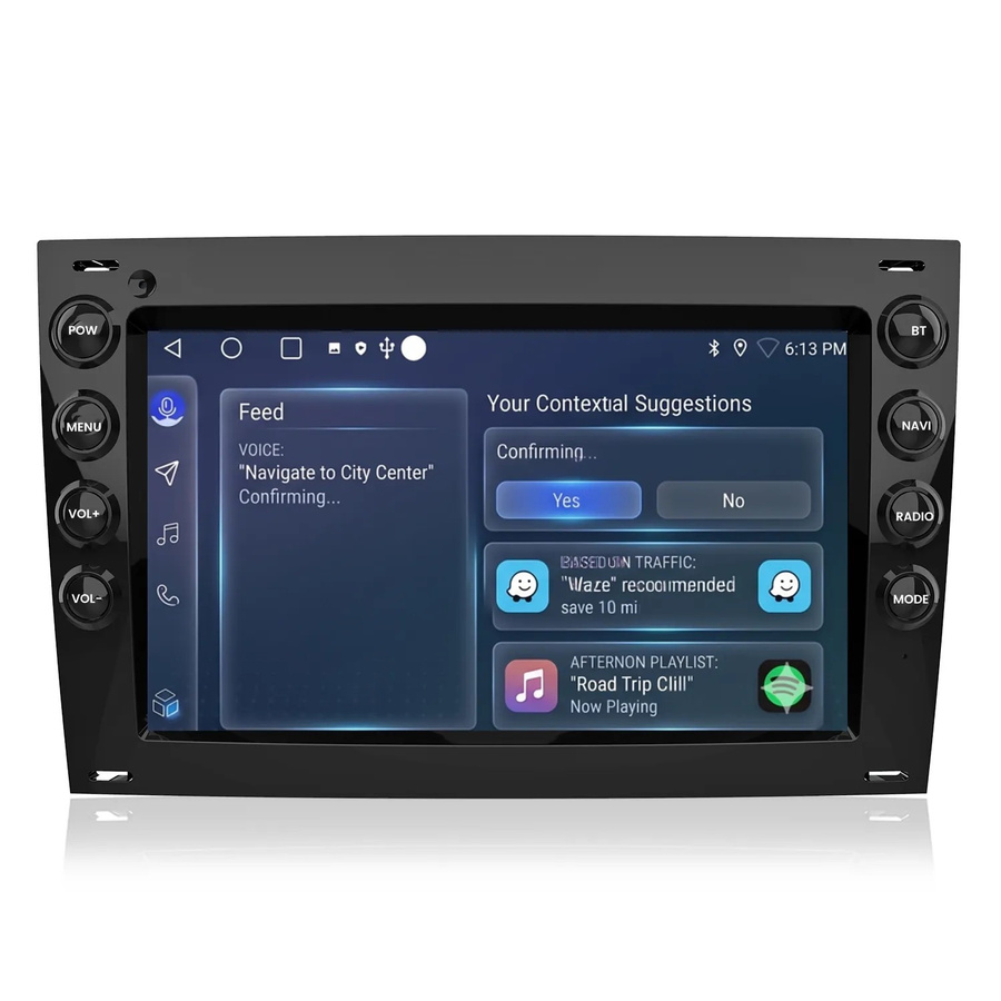 Junsun Autoradio mit 7 Zoll Display für Renault Megane 2 (2003 bis 2009) in Schwarz mit Bluetooth und GPS - Bild 2