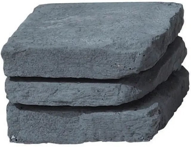 Kann Ziermauer Madoc Füllstein Schiefergrau B/T/H: 11 x 10 x 7 cm - Bild 1
