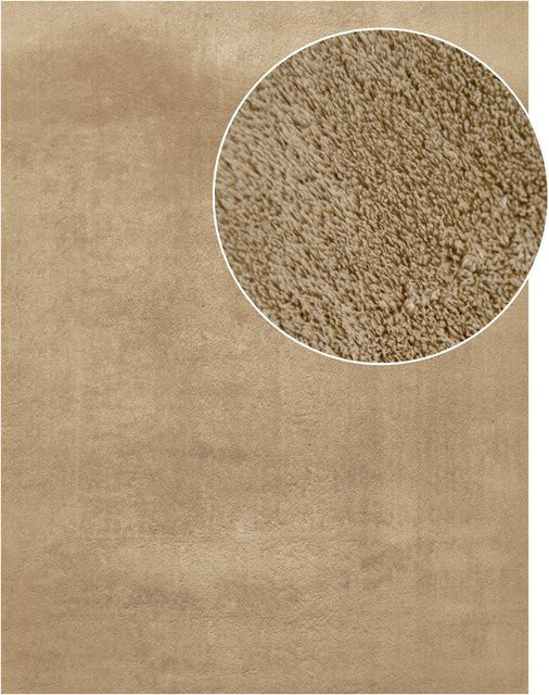 Teppich Calissa Italia dunkel-beige, B/T: 80 x 300 cm, waschbar und rutschfest - Bild 1