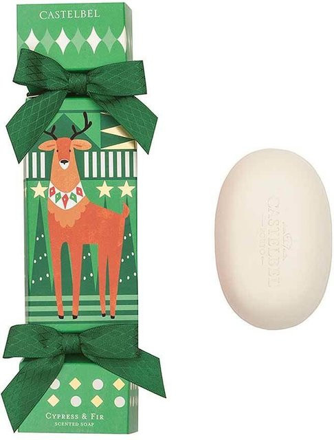 Castelbel Olivenöl-Seife Rentier Geschenkset, Tannenduft, 150g - Bild 1