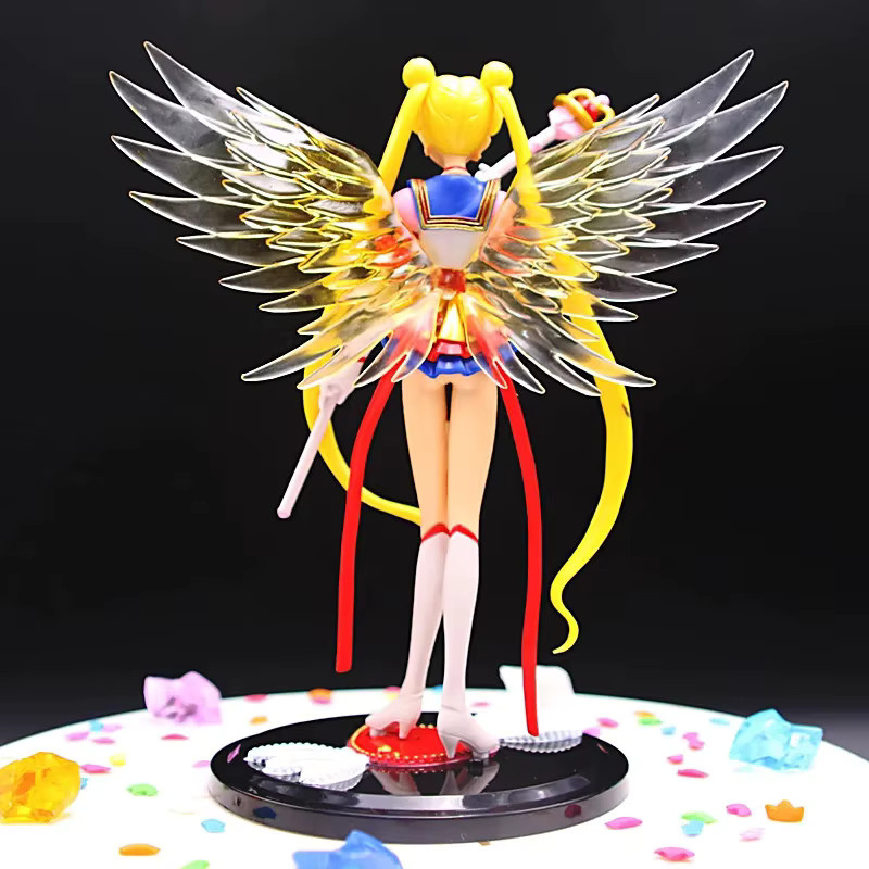 Bandai Sailor Moon Tsukino Usagi Anime Figur, Action Modell Spielzeug - Bild 3