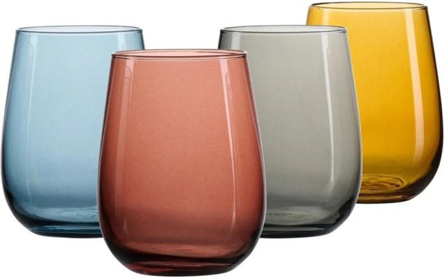 Ritzenhoff & Breker Palermo Trinkgläser Tumbler Multicolour 4er Set 475 ml - Bild 1
