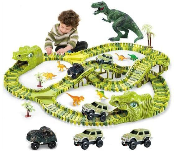LG-EXPRO Dinosaurier-Spielset grün - Bild 1