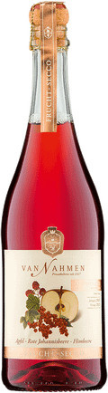 van Nahmen, Frucht-Secco Apfel-Johanna-Himbeere, alkoholfreier Schaumwein, 0,75 l - Bild 1