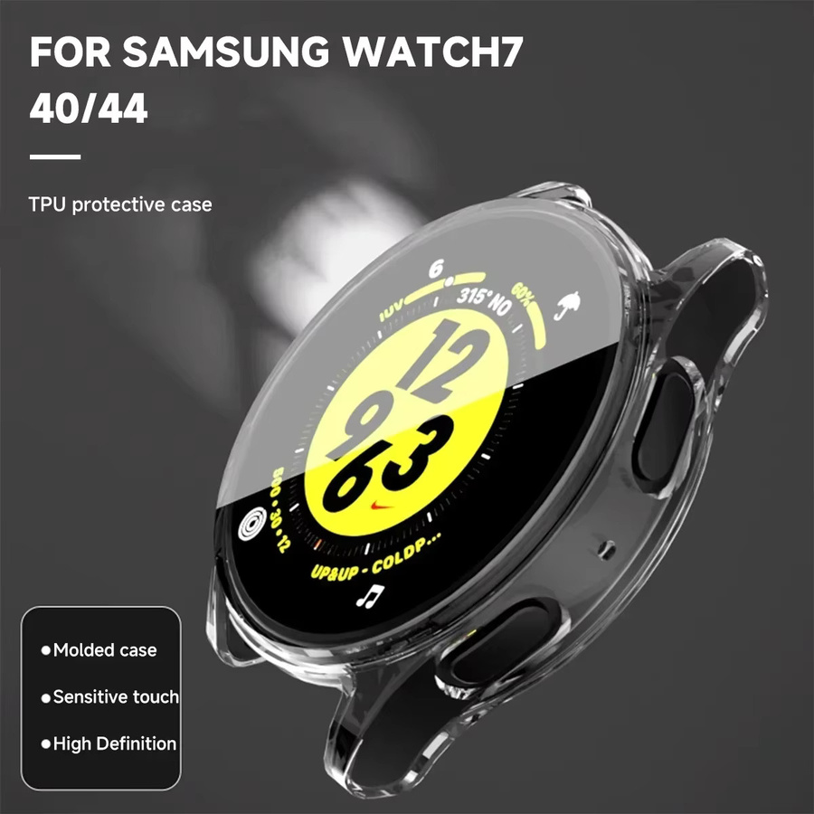 CHIICSMART Schutzhülle für Samsung Galaxy Watch 7/6, Schwarz, Unisex - Bild 5