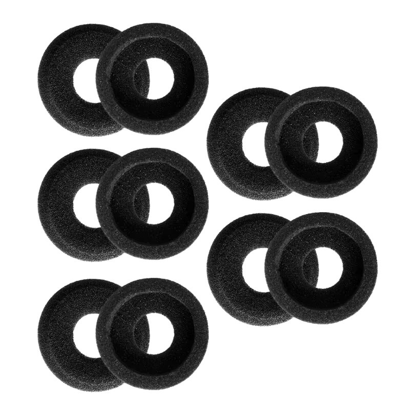 5 Paar Schaumstoff-Ohrpolster als Ersatz für Plantronics Blackwire C300 C310 C315 C320 C325 C3210 C3220 in Schwarz - Bild 5
